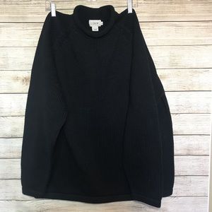 Circa 1998 Roll neck J. Crew men’s black sweater